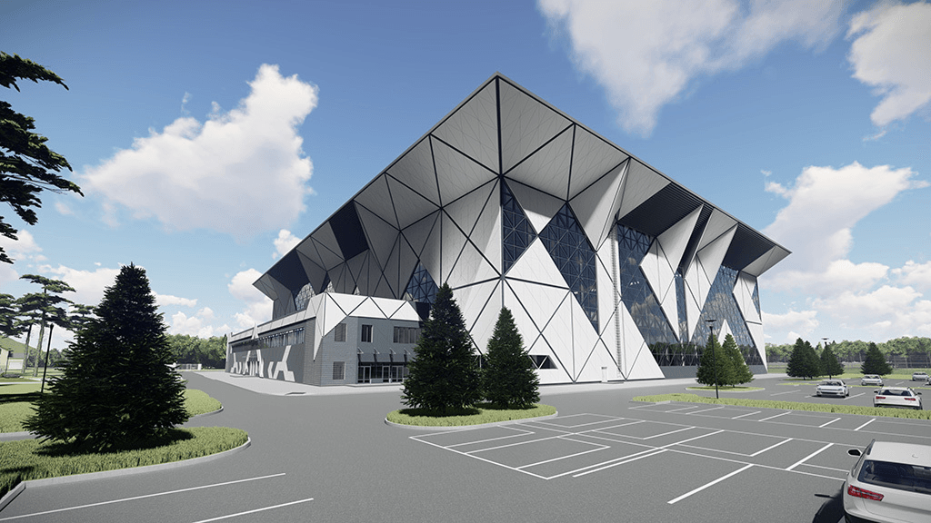 Крытый футбольный манеж